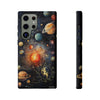 Mystical Galaxy & Virgo Zodiac Cell Phone Tough Case