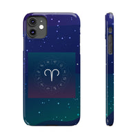 Aries Zodiac Symbol Birth Sign Slim Phone Case