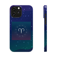 Aries Zodiac Symbol Birth Sign Slim Phone Case