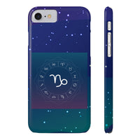 Capricorn Zodiac Symbol Birth Sign Slim iPhone Case