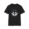 Cat Face in Paisley Unisex Soft Style T-Shirt