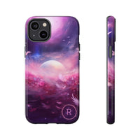 Galactic Renaissance Pink-Tinged Planet Resurgence Tough Case, Personalized