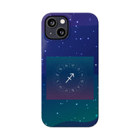 Sagittarius Zodiac Symbol Birth Sign Slim Phone Case