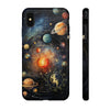 Mystical Galaxy & Virgo Zodiac Cell Phone Tough Case