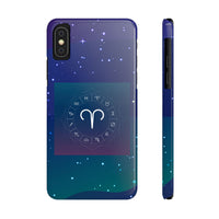 Aries Zodiac Symbol Birth Sign Slim Phone Case