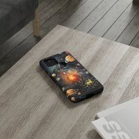 Mystical Galaxy & Sagittarius Zodiac Cell Phone Tough Case