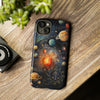 Mystical Galaxy & Libra Zodiac Cell Phone Tough Case