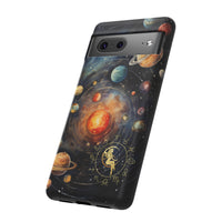 Mystical Galaxy & Virgo Zodiac Cell Phone Tough Case