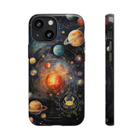 Mystical Galaxy & Cancer Zodiac Cell Phone Tough Case