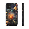 Mystical Galaxy & Virgo Zodiac Cell Phone Tough Case