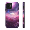 Galactic Renaissance Pink-Tinged Planet Resurgence Tough Case, Personalized