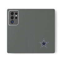 Dallas Football Flip Case, Football Wallet Case, Dallas Cowboys Folio, iPhone, Samsung