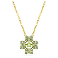 Swarovski Jewels Idyllia Pendant, Green Clover, 5671144