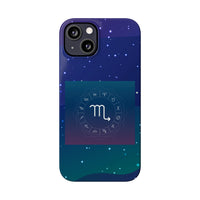 Scorpio Zodiac Symbol Birth Sign Slim Phone Case