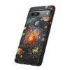 Mystical Galaxy & Sagittarius Zodiac Cell Phone Tough Case