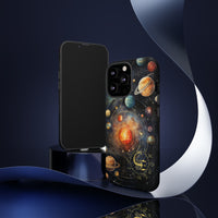 Mystical Galaxy & Scorpio Zodiac Cell Phone Tough Case