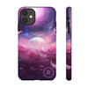 Galactic Renaissance Pink-Tinged Planet Resurgence Tough Case, Personalized