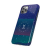 Gemini Zodiac Symbol Birth Sign Slim Phone Case