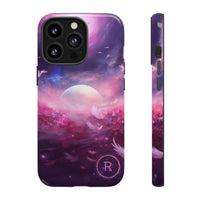 Galactic Renaissance Pink-Tinged Planet Resurgence Tough Case, Personalized