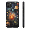 Mystical Galaxy & Cancer Zodiac Cell Phone Tough Case