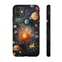 Mystical Galaxy & Sagittarius Zodiac Cell Phone Tough Case