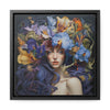 Wild Irises Framed Canvas