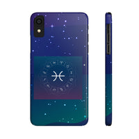 Pisces Zodiac Symbol Birth Sign Slim Phone Case