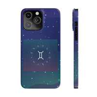 Gemini Zodiac Symbol Birth Sign Slim Phone Case