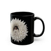 Babies in Flowers 11oz Black Mug