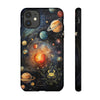 Mystical Galaxy & Cancer Zodiac Cell Phone Tough Case