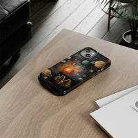 Mystical Galaxy & Aries Zodiac Cell Phone Tough Case