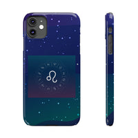 Leo Zodiac Symbol Birth Sign Slim iPhone Case