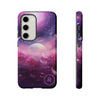 Galactic Renaissance Pink-Tinged Planet Resurgence Tough Case, Personalized