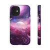 Galactic Renaissance Pink-Tinged Planet Resurgence Tough Case, Personalized