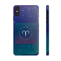 Aries Zodiac Symbol Birth Sign Slim Phone Case