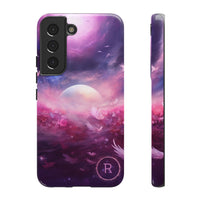 Galactic Renaissance Pink-Tinged Planet Resurgence Tough Case, Personalized