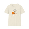 Halloween Puppy Treat Please Unisex Softstyle T-Shirt