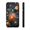 Mystical Galaxy & Cancer Zodiac Cell Phone Tough Case