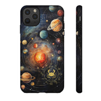 Mystical Galaxy & Cancer Zodiac Cell Phone Tough Case