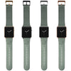 Aquarius Zodiac Birth Sign Apple Leather Watch Band in Sage Green