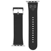 Aries Zodiac Birth Sign Apple Leather Watch Band in Black