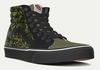 Camo Leaves Vans SK8 Hi Top Shoes