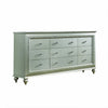 18" X 66" X 39" Champagne Wood Dresser