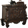 31" Brown Two Drawers Nightstand