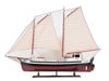 Sailboat Model With Solid Wood Base