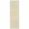 3’ X 8’ Two-Toned Beige And Grayrunner Rug