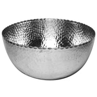 Round Scallop Edged Hammered Bowl