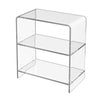 Crystal Clear Acrylic Bookcase