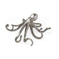 Silver Resin Octopus Sculpture