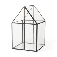 Xl House Shaped Glass Terrarium